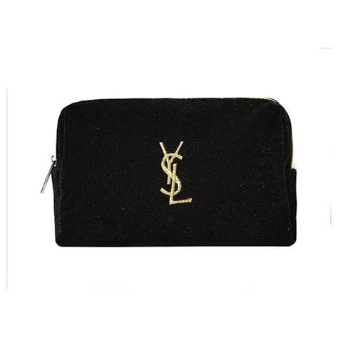 pochette ysl beauty|luxury black ysl pouch.